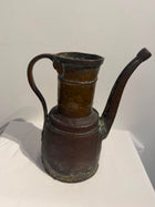 Vintage Hand-Hammered Copper Ewer Water Pitcher Middle Eastern Metalware - Image 2