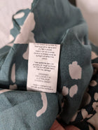 Ginger & Smart Silk Dress - Green & Beige Abstract Print Size 8 - Image 4