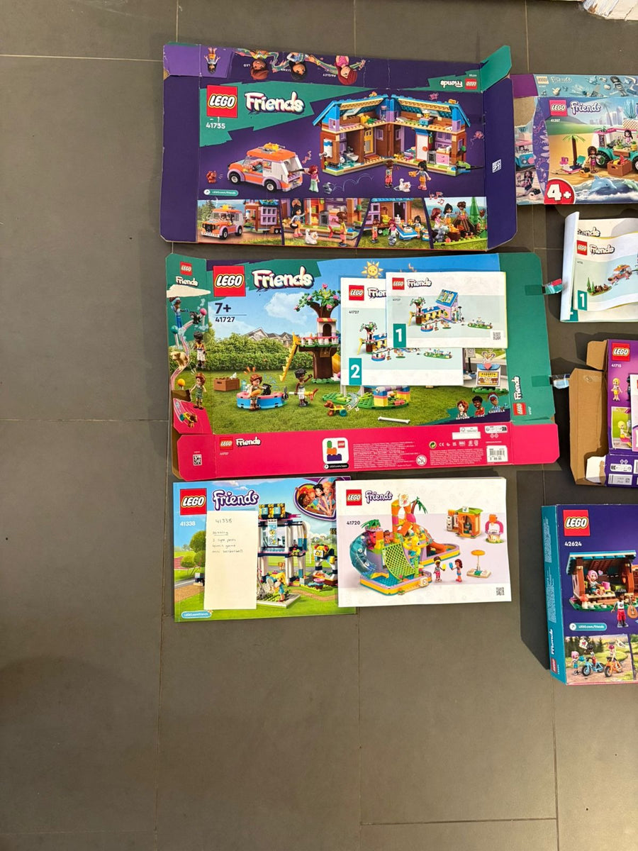 Large Collection of LEGO Friends and City Building Sets with Manuals - Image 3