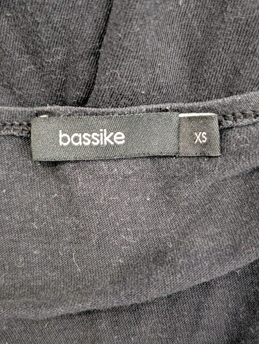 Bassike Black Organic Cotton T-Shirt Dress - Size XS - Image 2