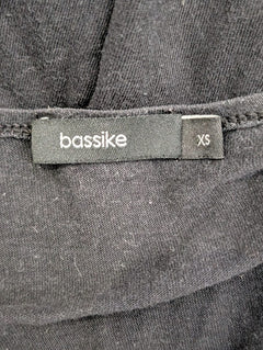 Bassike Black Organic Cotton T-Shirt Dress - Size XS - Image 2