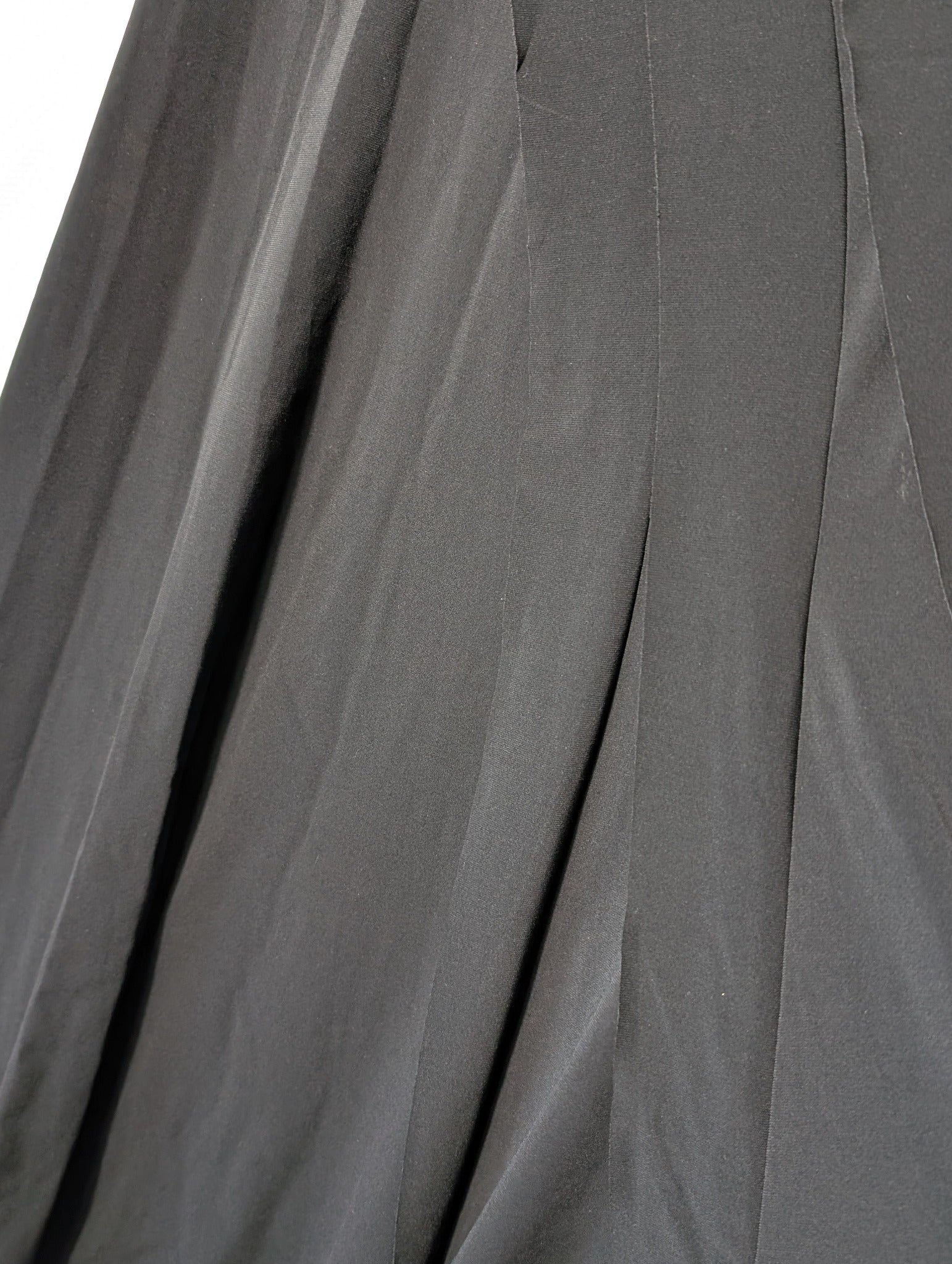 George Sleeveless Draped Maxi Dress Black Size 10 - Image 2