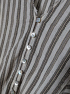 Massimo Dutti Striped Button-Down Blouse Women's XS - Image 2