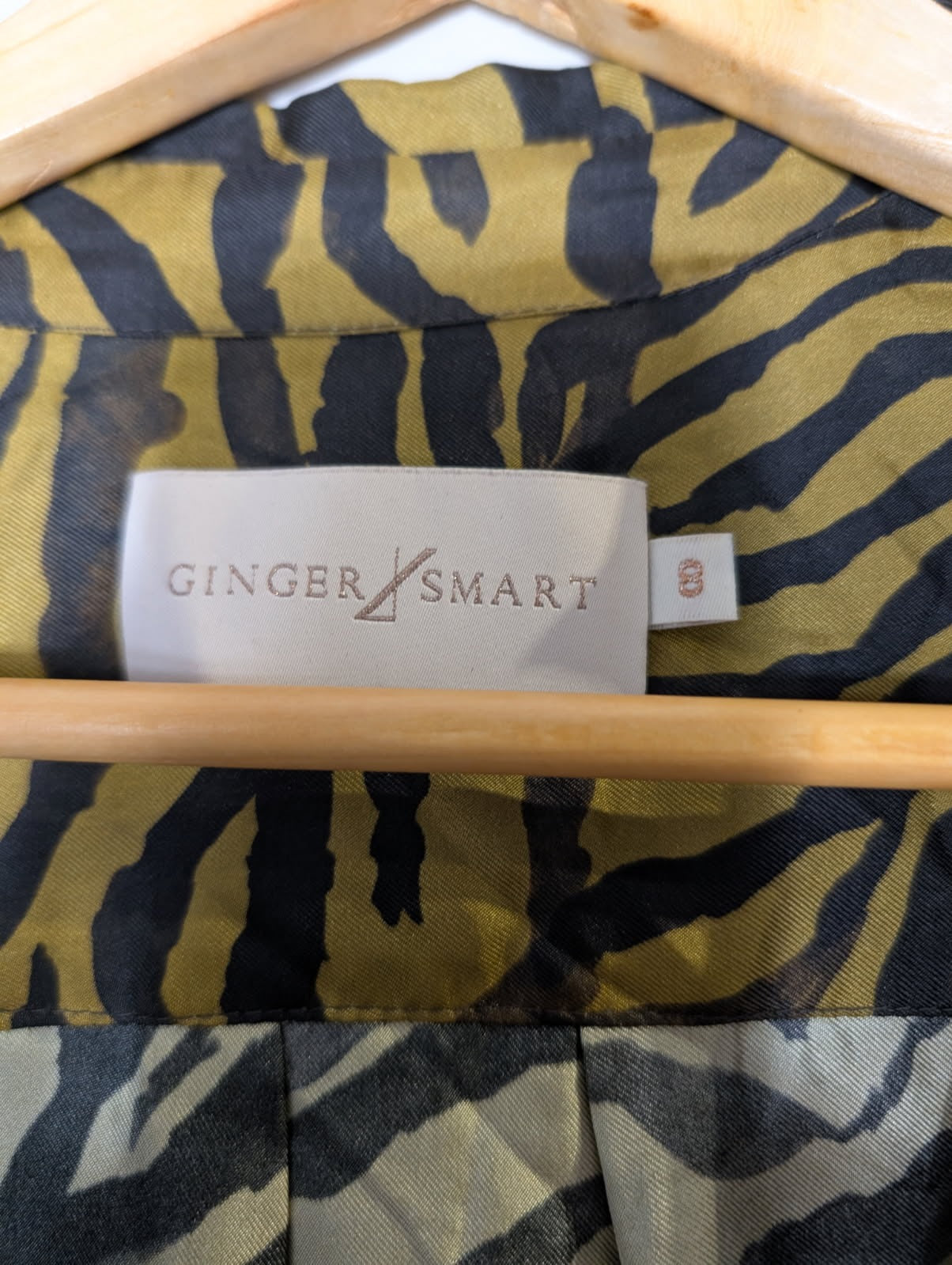 Ginger & Smart Zebra Print Maxi Dress - Women's Size 8 - Image 3