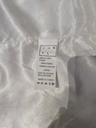 In the Mood For Love I-M-F-L Silver Metallic Leaf Print Kimono Robe - Image 3