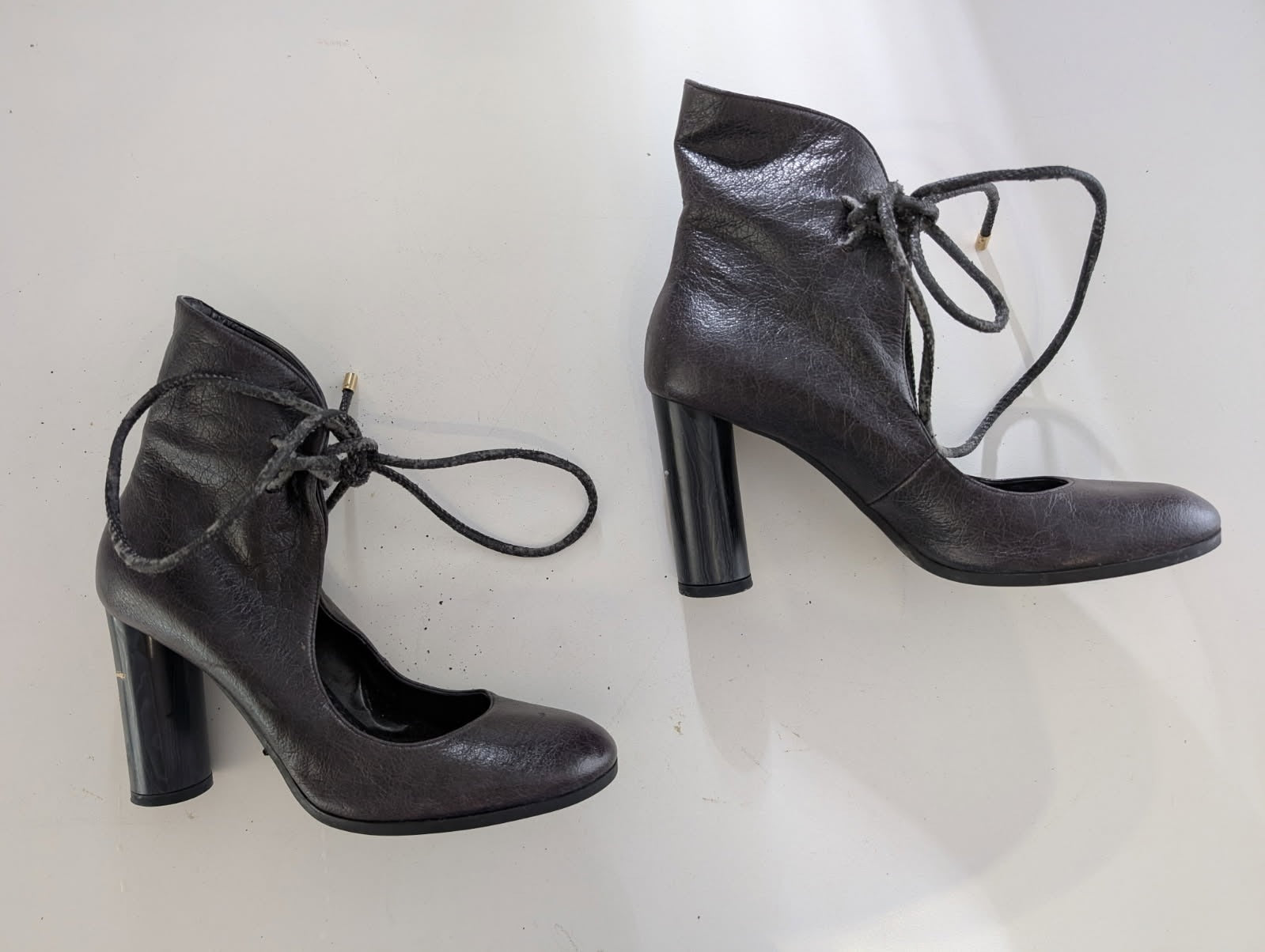 Stella McCartney Lace-Up Ankle Boots - Black EU 38.5 - Image 2