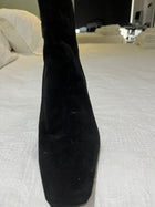 Edward Meller Ankle Boots Black Suede and Leather - Image 2