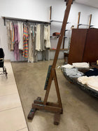 Vintage Wooden H-Frame Studio Easel Adjustable Art Stand - Image 2