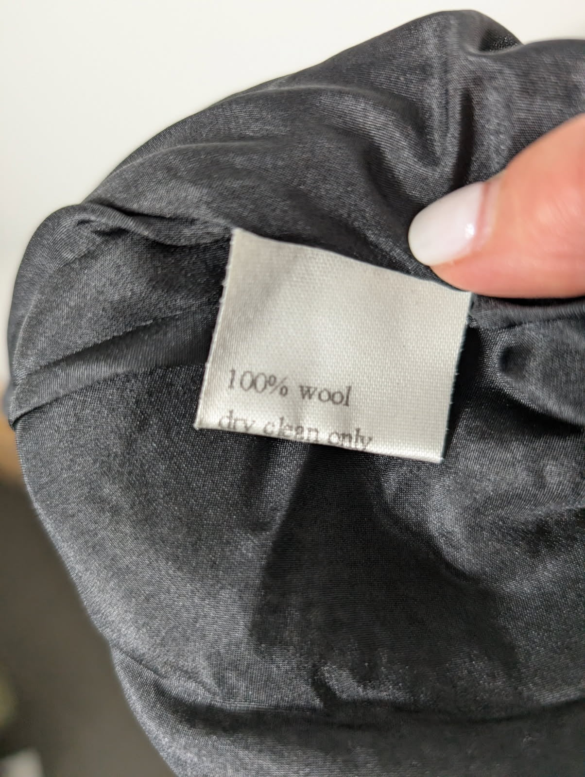 Lee Mathews Wool Tweed A-Line Skirt with Grosgrain Waistband - Image 3