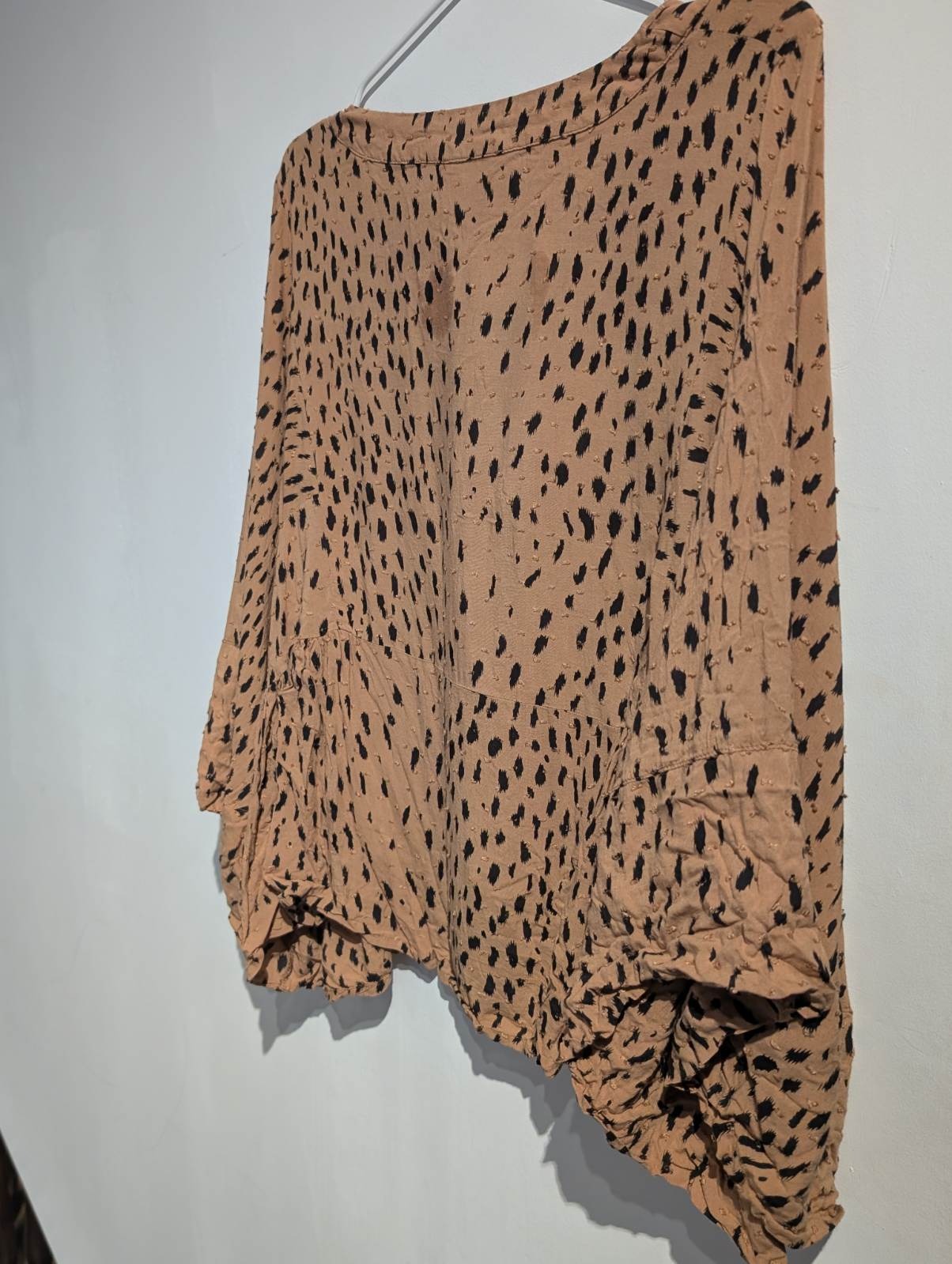 Auguste Animal Print Oversized Kimono-Style Blouse - Women's AU 14 - Image 2