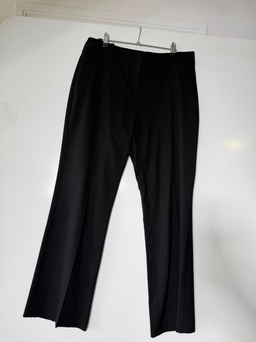 Cue Black Trousers - Women's Size 12 - Image 1