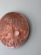 Ed Cope Guy Tree of Life Copper Relief Sculpture 2001 - Image 2
