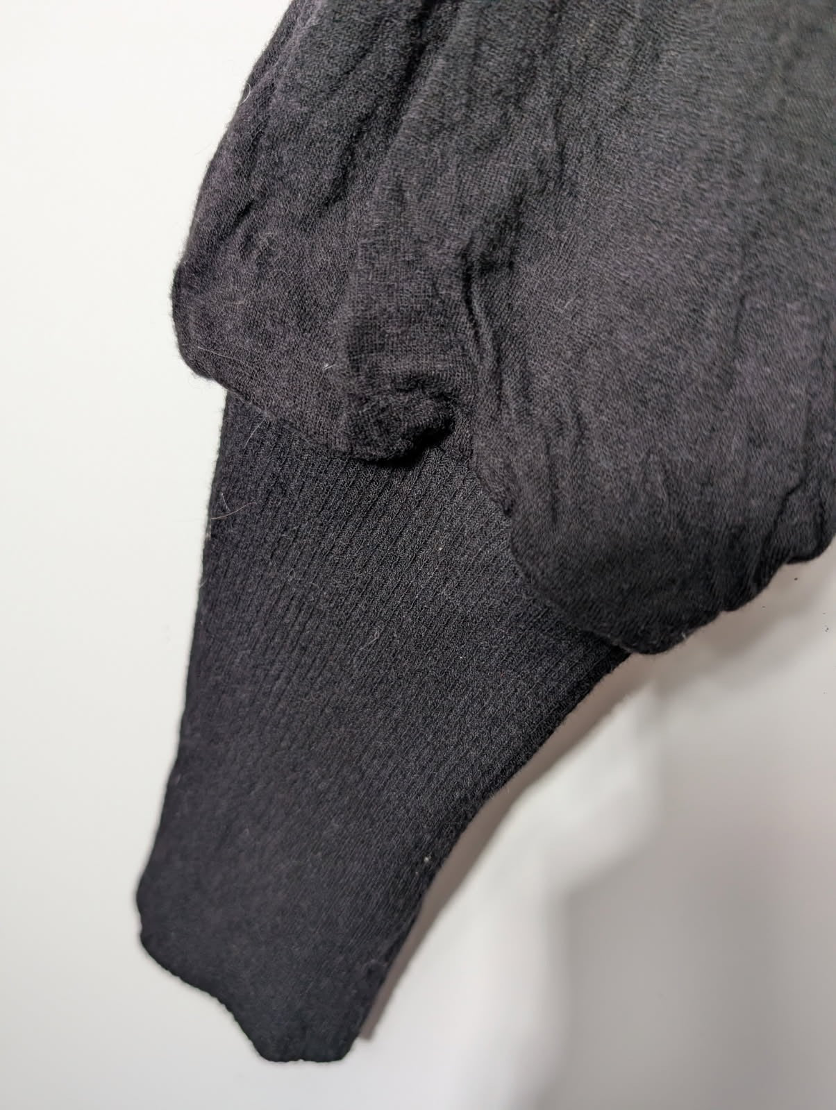 Hussein Chalayan Black Paperbag Waist Jogger Pants - Size 40 - Image 3