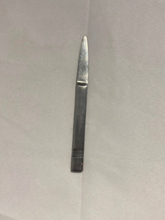 Vintage Stainless Steel Letter Opener Minimalist Design - Image 2