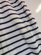 Sportscraft Striped Drawstring Knit Shorts Navy/White Size M - Image 3