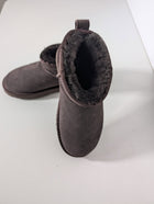 Hush Classic Mini Suede Boots - Dark Brown EU 38 - Image 1