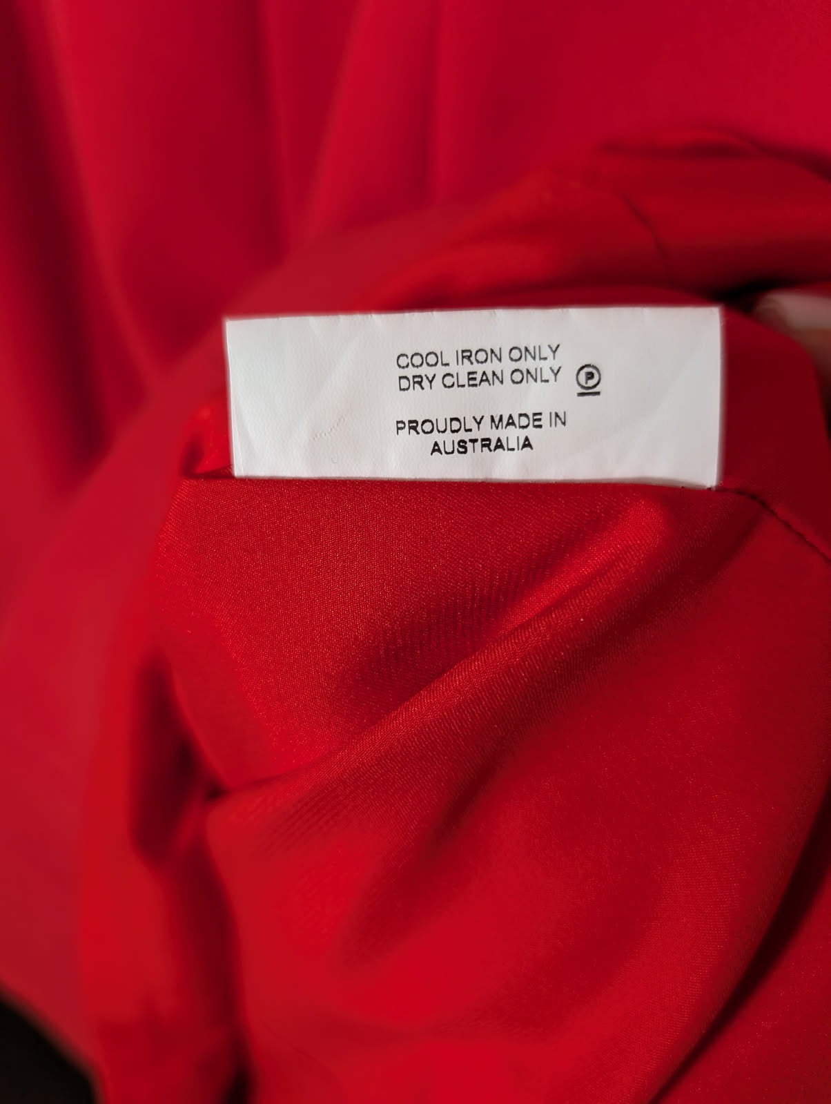 Anthea Crawford Red Sleeveless Sheath Dress - Size 18 - Image 2