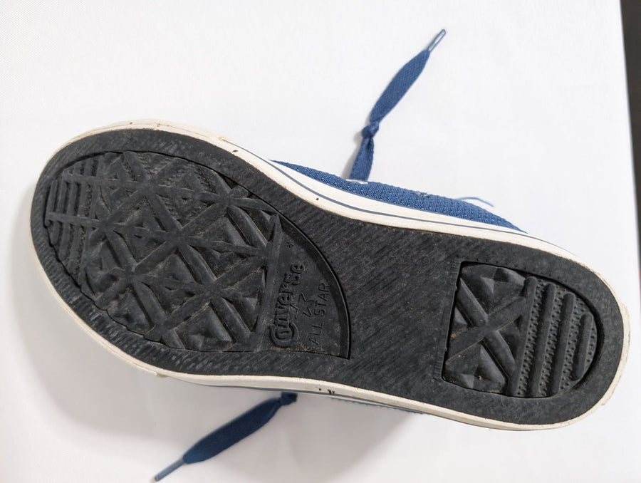 Converse Chuck Taylor All Star Low Top Navy Blue Junior US 1 - Image 2