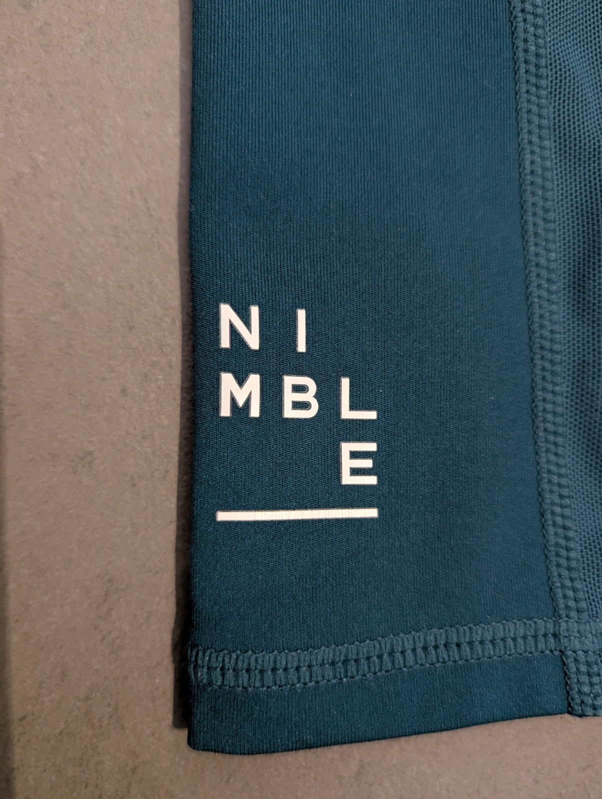 Nimble Activewear High-Rise Leggings - Teal Green Size AU 10 - Image 2