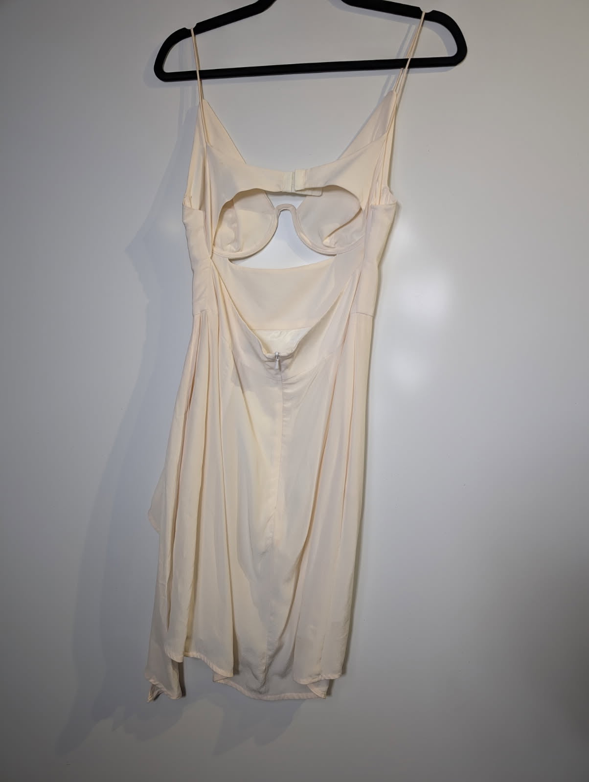 Zimmermann Silk Shaped Wire Drape Dress White Size 1 - Image 2