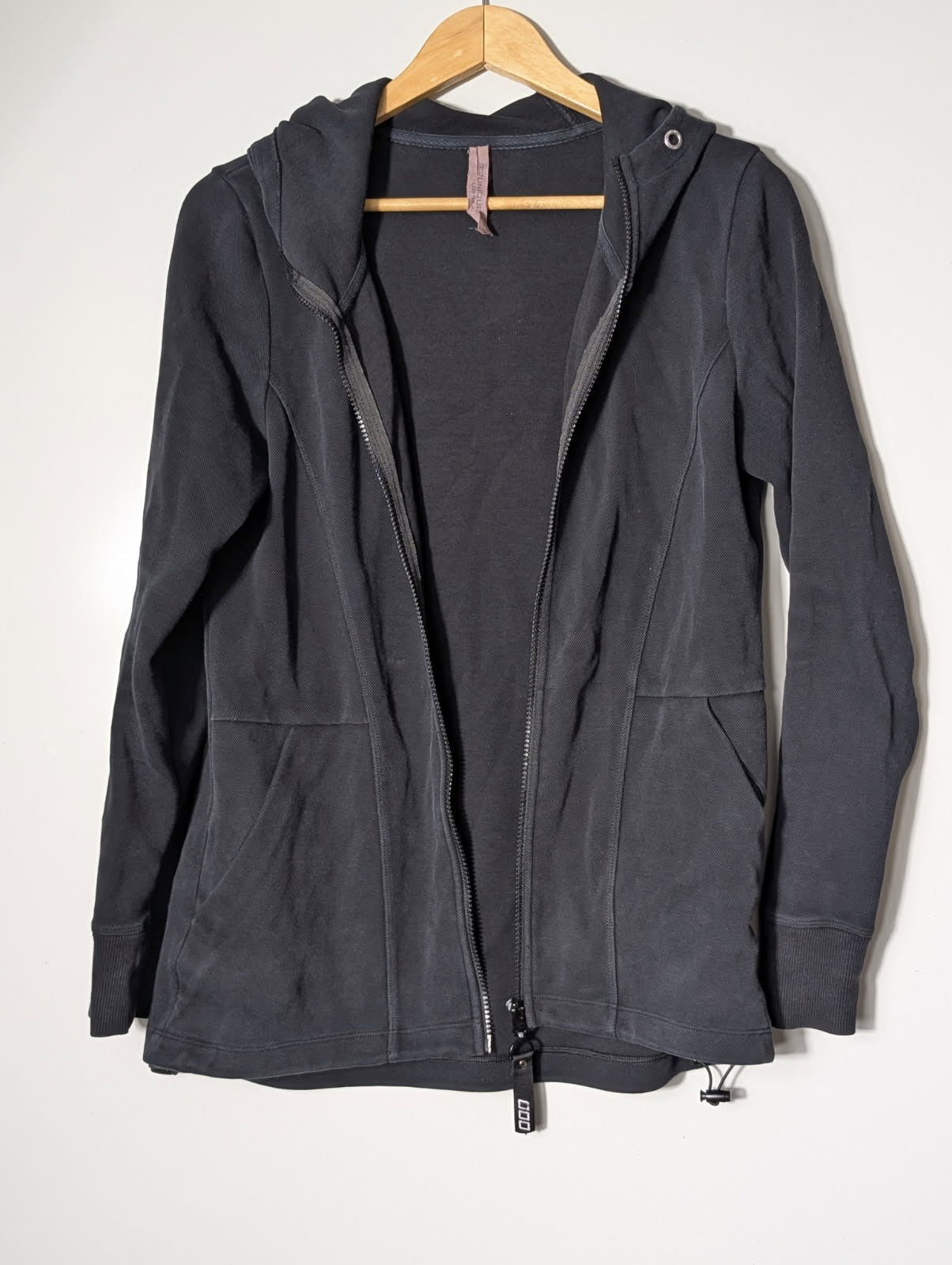 Lorna Jane Zip-Up Hoodie Black Women's Size S - Image 1