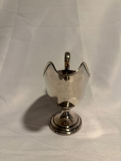 Vintage Silver-Plated Gravy Boat Pedestal Base - Image 2