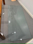 Ethnicraft Solid Oak Dining Table with Glass Top 180cm - Image 4