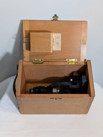 Britex Minor Microscope Wooden Storage Case Vintage - Image 3