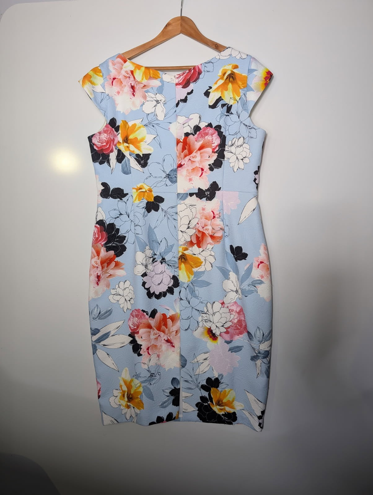 Anthea Crawford Floral Sheath Dress - Women's Size 18 - Image 2