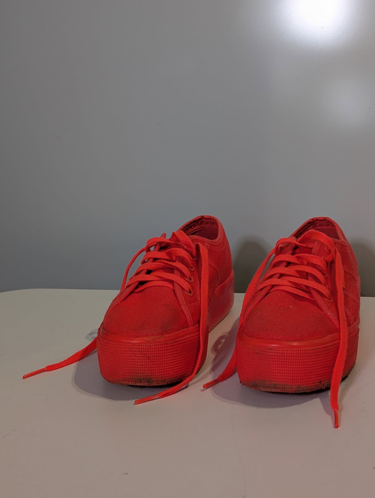 Superga 2790 Platform Canvas Sneakers - FLURO Women's US 6.5 / EU 37 - Image 2