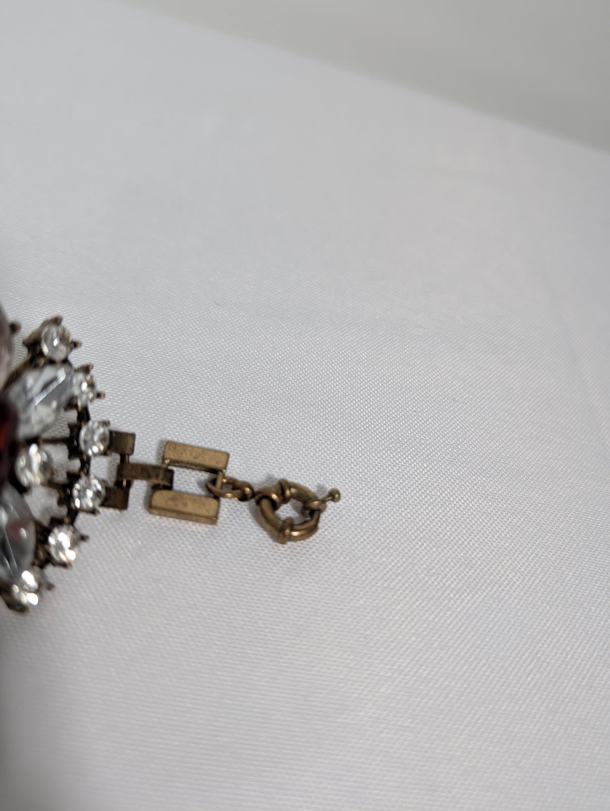 J.Crew Statement Rhinestone and Cabochon Brooch/Pendant Multi-Coloured - Image 2