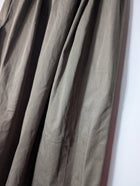 Piece of White Elastic Waist Maxi Skirt Olive Green One Size - Image 2
