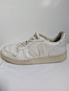 Veja V-10 Leather Sneakers White EU 41 US 8 - Image 2
