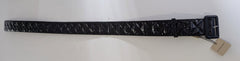 Burberry Quilted Patent Leather Belt Black Size S - Image 2