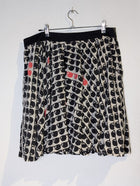 Ginger & Smart Skater Skirt - Sunglasses Print Cotton Silk Blend - Image 2