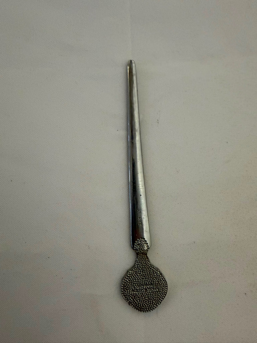 Stuart Crystal Letter Opener Silver Plated Vintage - Image 2