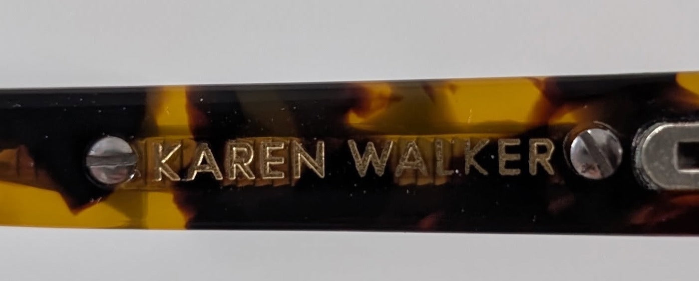 Karen Walker Joyous Sunglasses - Tortoise Shell Frames - Image 3