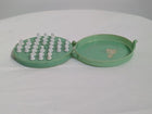 Vintage Pok-Et Solitaire Travel Board Game Green - Image 2