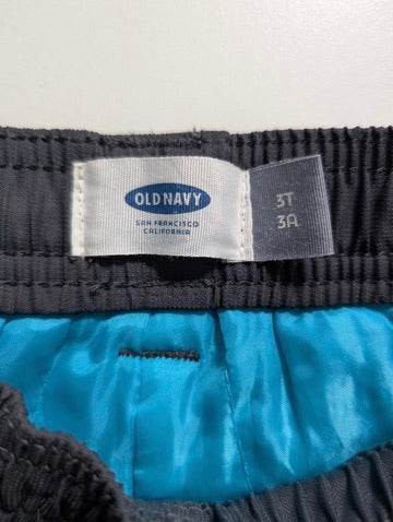 Old Navy Children's Insulated Snow Pants - Charcoal Grey Size 3T - Image 3