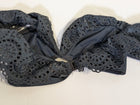 Zimmermann Eyelet Ruffle Bikini Top Black - Image 2