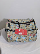 Mambo Cactus Print Toiletry Bag Blue Green - Image 3