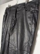 Witchery Women's Coated Skinny Jeans Black Size 14 - Image 3