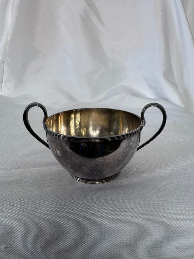 Fairfax Roberts Silver Plate Sugar Bowl Vintage Sydney London Trophy Style - Image 2