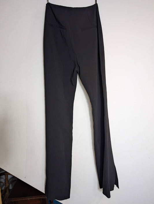 Ginger & Smart Black Sustainable Viscose Trousers - Size 8 - Image 2