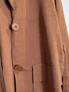 Elka Collective Shawl Collar Belted Cardigan Tan Brown AU/UK 8 - Image 3
