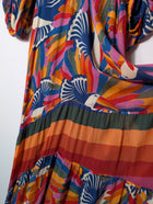 Farm Rio Mixed Prints Maxi Dress Multicolour Size S - Image 2
