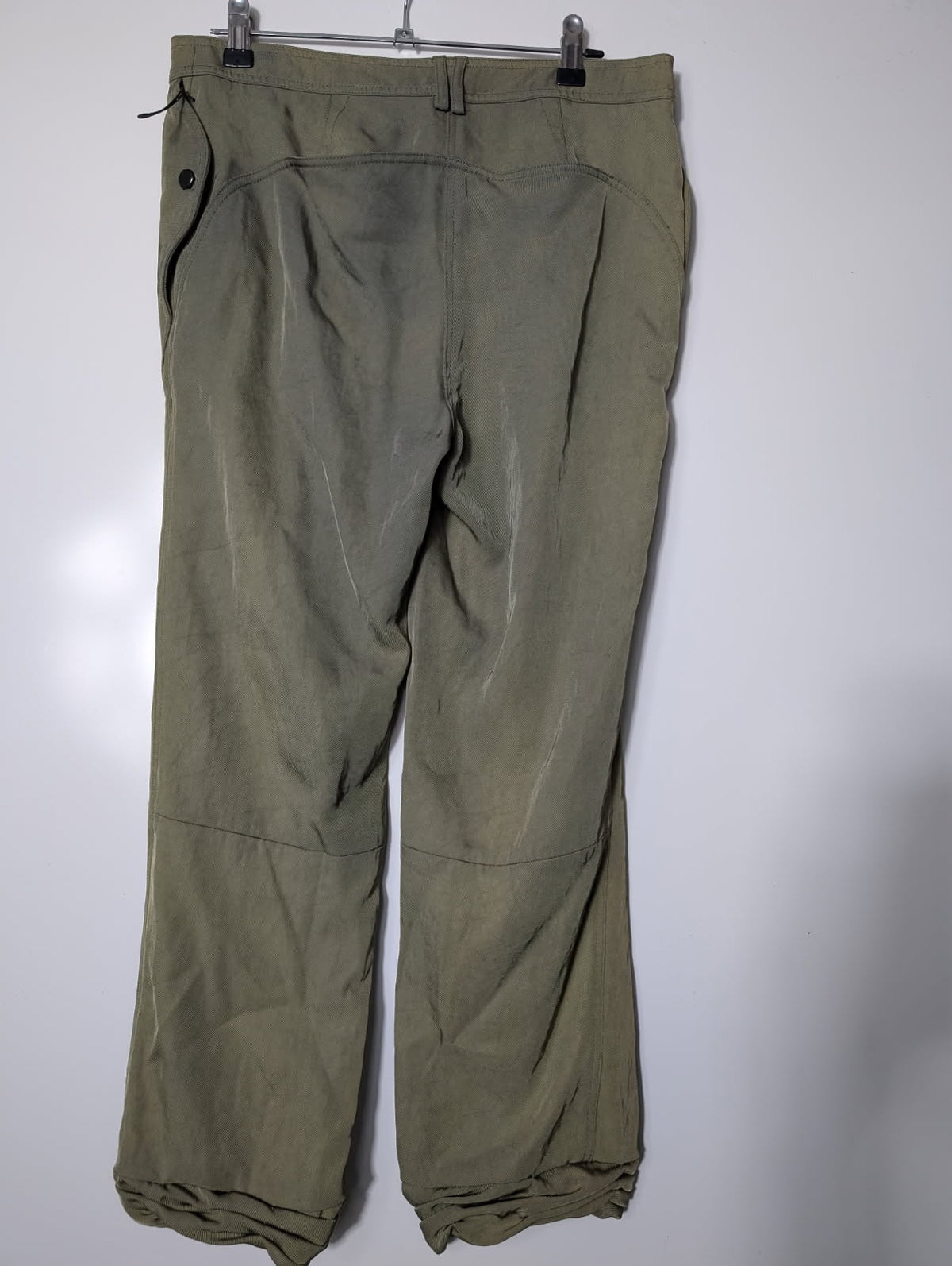 Alexander Wang Olive Green Cargo Pants - Size 4 - Image 3