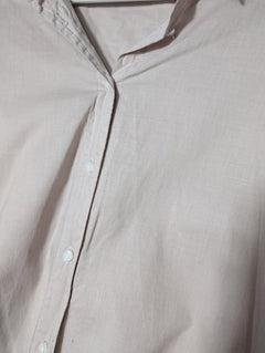 Jac+Jack Long Sleeve Button-Down Shirt Dusty Pink XL - Image 2