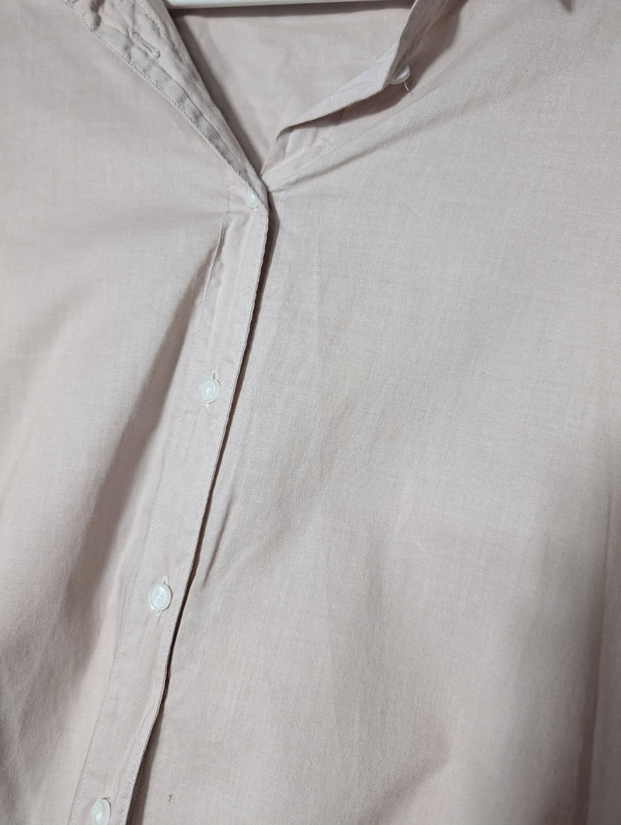 Jac+Jack Long Sleeve Button-Down Shirt Dusty Pink XL - Image 2