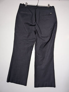 Massimo Dutti Women's Black Trousers EU 42 - Image 3